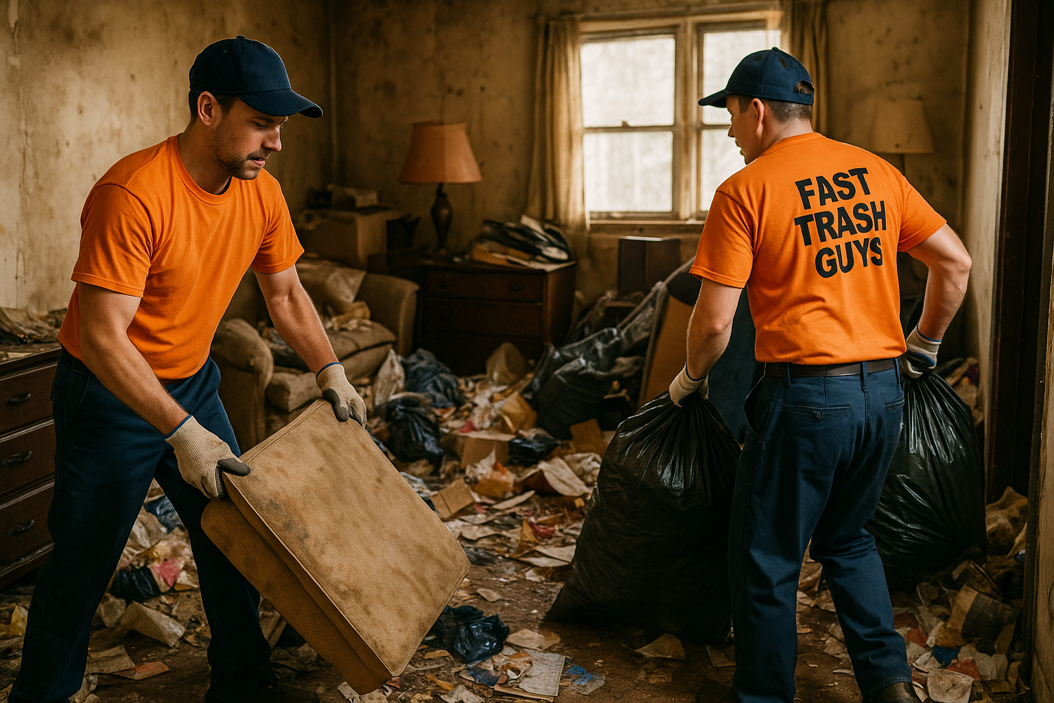 Hoarder House Cleanup - Fast Trash Guys