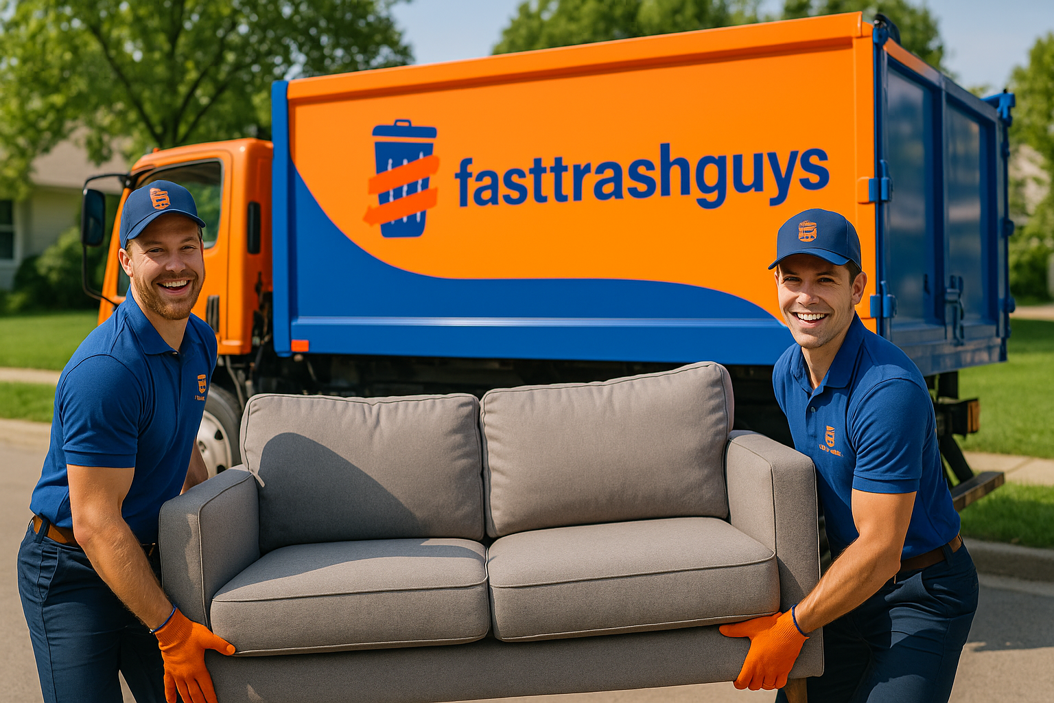 Furniture Removal - Fast Trash Guys